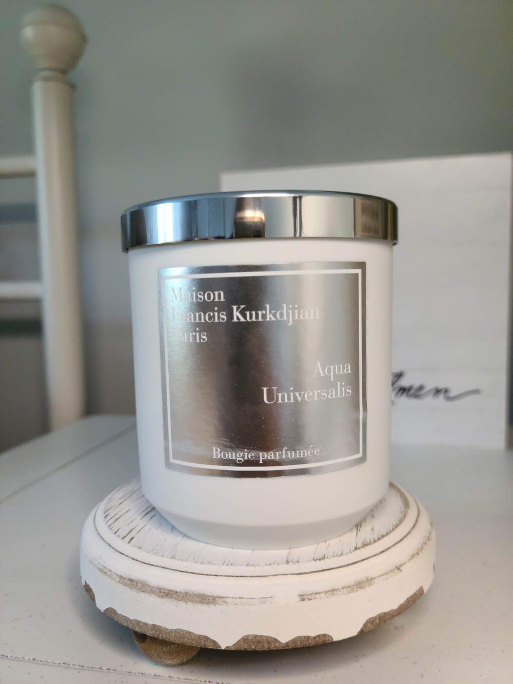 Maison Francis Kurkdjian Aqua Universalis Scented Candle - White